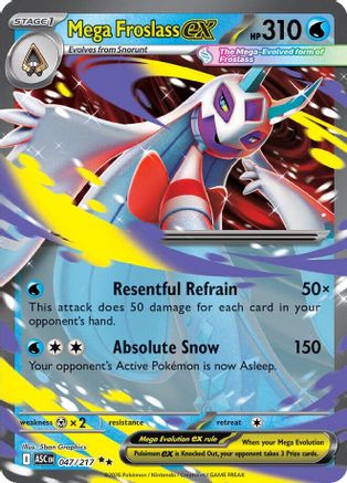 Mega Froslass ex - 047/217 (47) [ME: Ascended Heroes] Holofoil