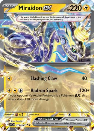 Miraidon ex (73) [ME: Ascended Heroes] Holofoil