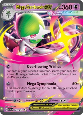 Mega Gardevoir ex (89) [ME: Ascended Heroes] Holofoil