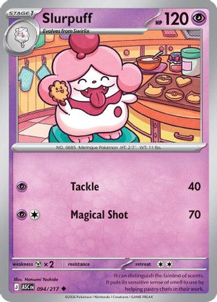 Slurpuff - 094/217 (94) [ME: Ascended Heroes]
