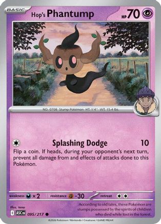 Hop's Phantump (95) [ME: Ascended Heroes]