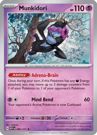 Munkidori (99) [ME: Ascended Heroes] Reverse Holofoil