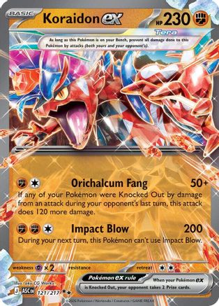 Koraidon ex (121) [ME: Ascended Heroes] Holofoil