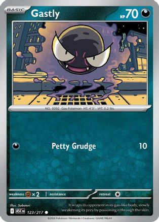 Gastly (123) [ME: Ascended Heroes]