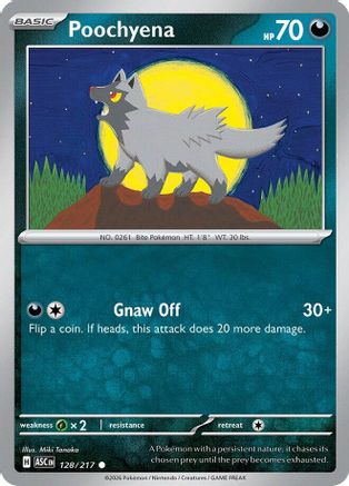 Poochyena (128) [ME: Ascended Heroes] Reverse Holofoil