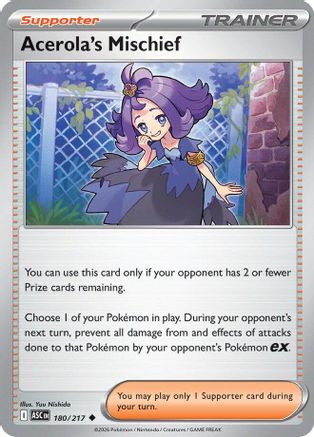 Acerola's Mischief (180) [ME: Ascended Heroes]