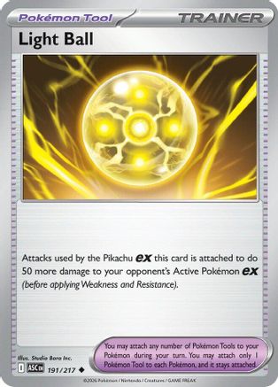 Light Ball (191) [ME: Ascended Heroes]