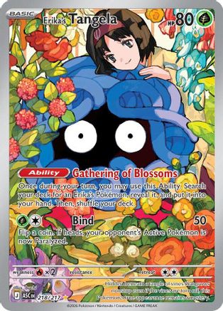 Erika's Tangela - 218/217 (218) [ME: Ascended Heroes] Holofoil