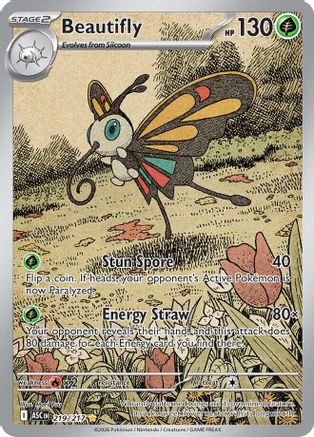 Beautifly - 219/217 (219) [ME: Ascended Heroes] Holofoil