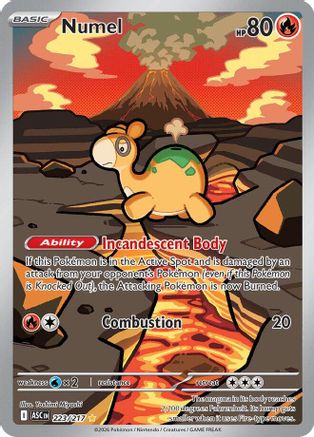 Numel - 223/217 (223) [ME: Ascended Heroes] Holofoil