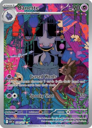 Banette - 234/217 (234) [ME: Ascended Heroes] Holofoil