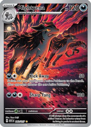 Mightyena - 243/217 (243) [ME: Ascended Heroes] Holofoil