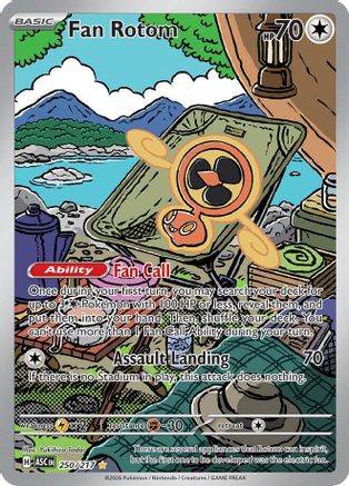 Fan Rotom - 250/217 (250) [ME: Ascended Heroes] Holofoil