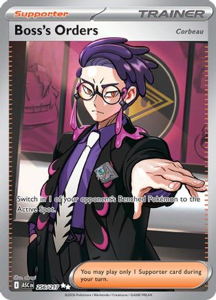 Boss's Orders [Corbeau] - 256/217 (256) [ME: Ascended Heroes] Holofoil