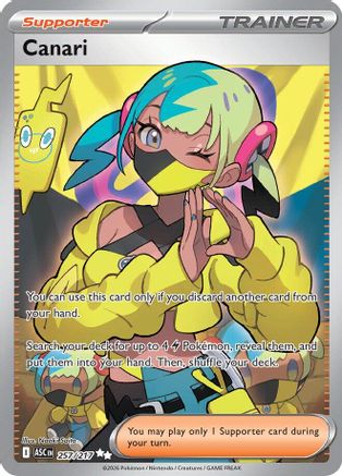 Canari - 257/217 (257) [ME: Ascended Heroes] Holofoil