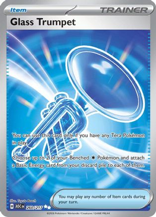 Glass Trumpet - 260/217 (260) [ME: Ascended Heroes] Holofoil