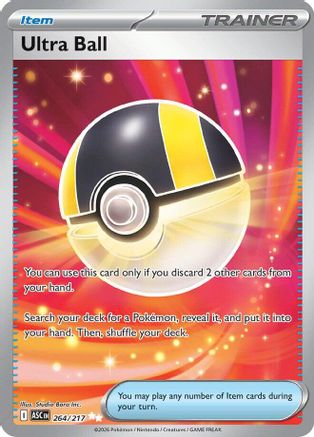 Ultra Ball - 264/217 (264) [ME: Ascended Heroes] Holofoil