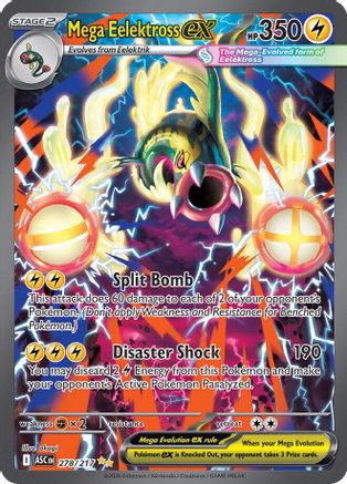 Mega Eelektross ex - 278/217 (278) [ME: Ascended Heroes] Holofoil