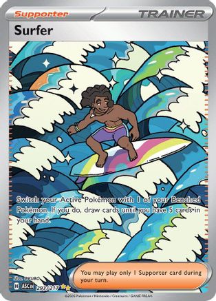 Surfer - 293/217 (293) [ME: Ascended Heroes] Holofoil