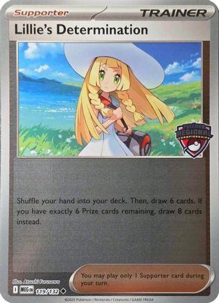 Lillie's Determination (Regional Championships) (119) [League & Championship Cards] Reverse Holofoil
