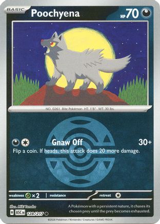 Poochyena (Dusk Ball) (128) [ME: Ascended Heroes] Reverse Holofoil