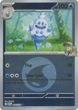 N's Vanillish (Energy Symbol Pattern) (50) [ME: Ascended Heroes] Reverse Holofoil