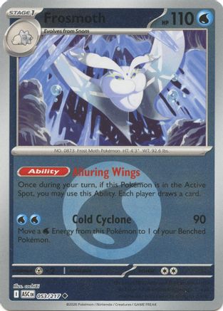 Frosmoth (Energy Symbol Pattern) (53) [ME: Ascended Heroes] Reverse Holofoil