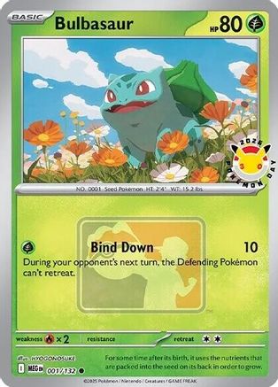 Bulbasaur (Pokemon Day 2026) (1) [Miscellaneous Cards & Products] Holofoil