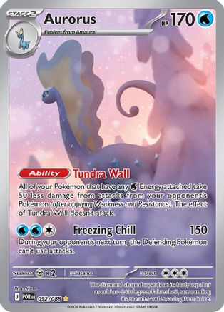 Aurorus - 092/088 (92) [ME03: Perfect Order] Holofoil