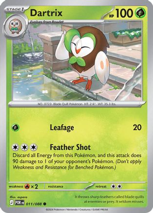 Dartrix (11) [ME03: Perfect Order]