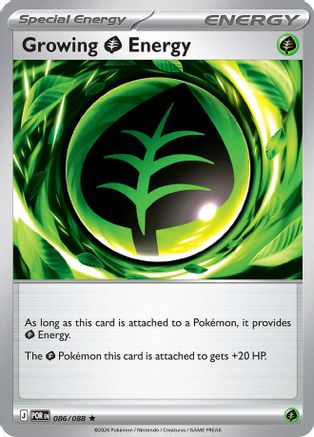 Growing Grass Energy (86) [ME03: Perfect Order] Reverse Holofoil
