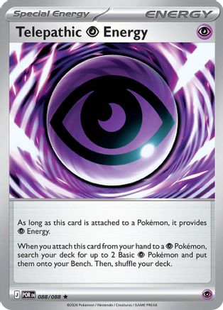 Telepathic Psychic Energy (88) [ME03: Perfect Order] Reverse Holofoil