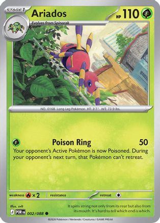 Ariados (2) [ME03: Perfect Order] Reverse Holofoil