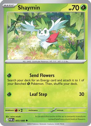 Shaymin (3) [ME03: Perfect Order] Reverse Holofoil