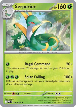 Serperior (6) [ME03: Perfect Order] Reverse Holofoil