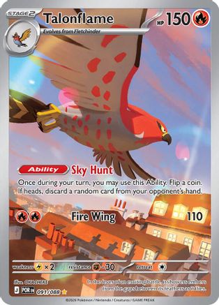 Talonflame - 091/088 (91) [ME03: Perfect Order] Holofoil