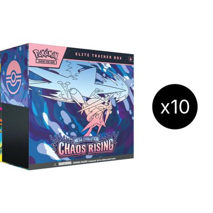 Pokemon Chaos Rising Elite Trainer Box Case