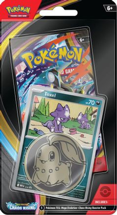 Pokemon Chaos Rising Single Pack Blister [Toxel]