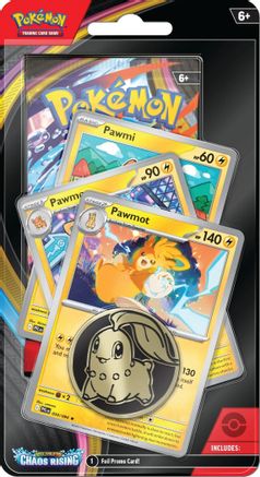 Pokemon Chaos Rising Premium Checklane Blister [Pawmot Line]