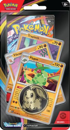 Pokemon Chaos Rising Premium Checklane Blister [Flygon Line]