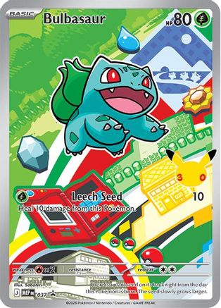 Bulbasaur - 037 (37) [ME: Mega Evolution Promo] Holofoil