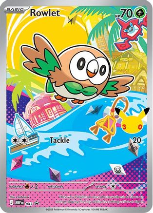 Rowlet - 043 (43) [ME: Mega Evolution Promo] Holofoil