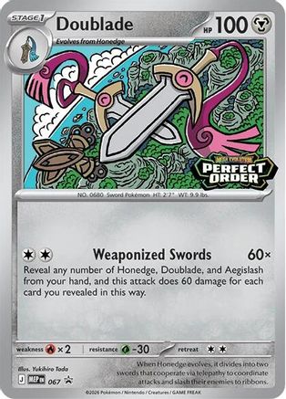 Doublade - 067 (67) [ME: Mega Evolution Promo] Holofoil