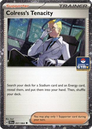 Colress's Tenacity (Gym Stamp Asia Exclusive) (57) [Miscellaneous Cards & Products] Holofoil