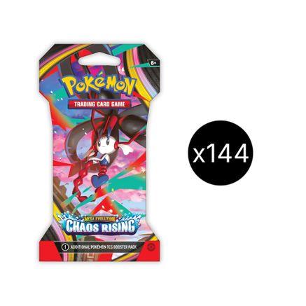 Pokemon Chaos Rising Sleeved Booster Case