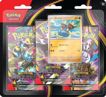 Pokemon Pitch Black 3 Pack Blister [Binacle]