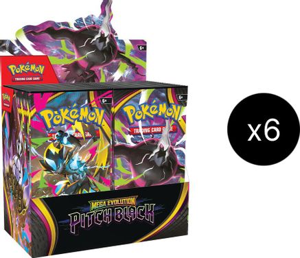 Pokemon Pitch Black Booster Box Case
