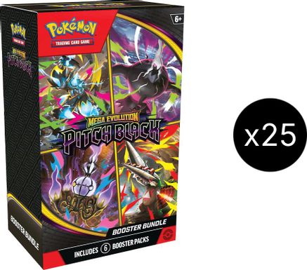 Pokemon Pitch Black Booster Bundle Case