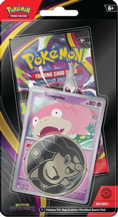 Pokemon Pitch Black Single Pack Blister [Slowpoke]