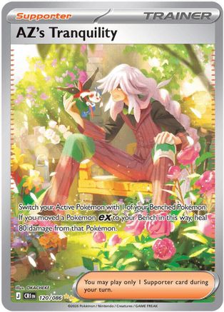 AZ's Tranquility - 120/086 (120) [ME04: Chaos Rising] Holofoil